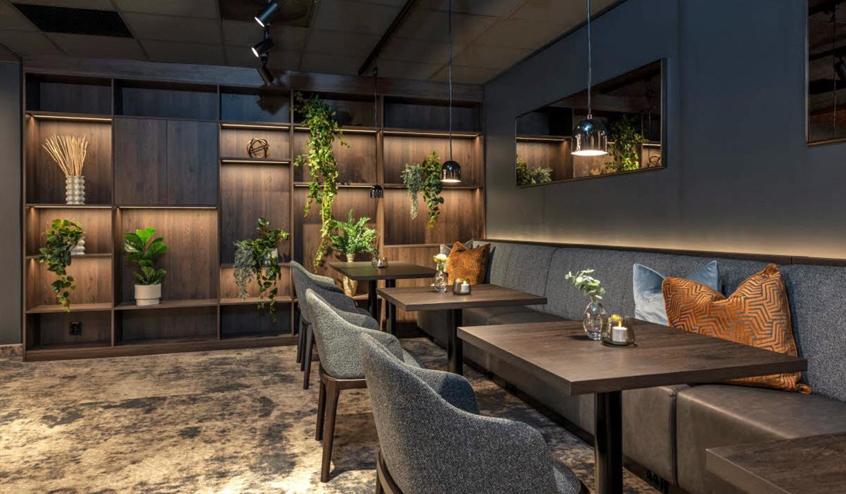 restaurant på Notodden Hotel