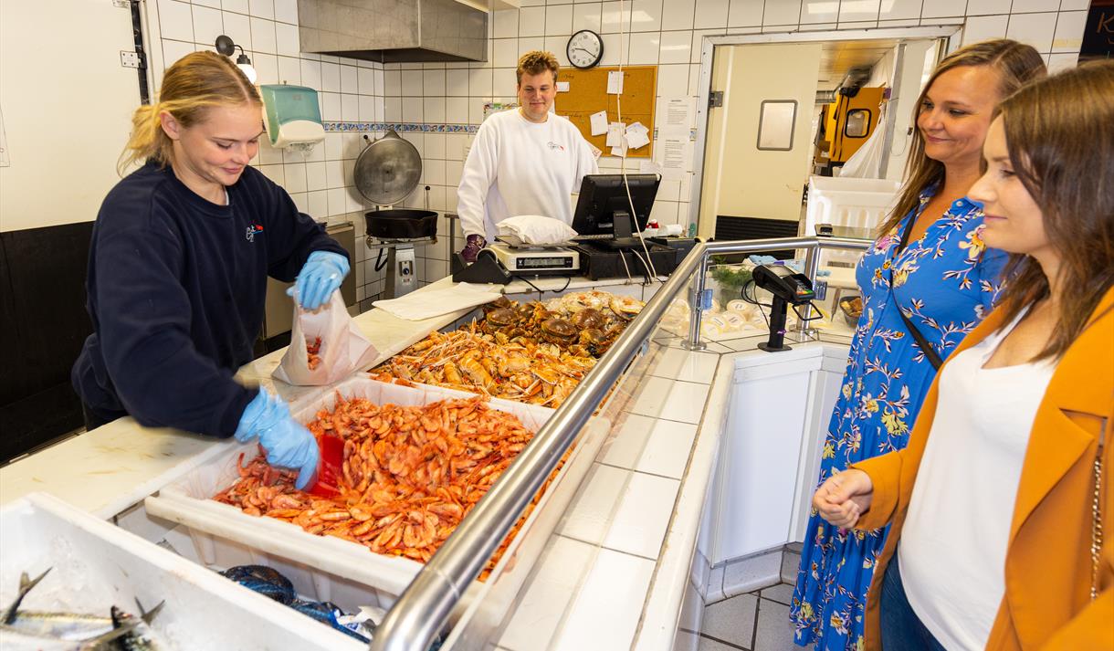 Utsalget til Kragerø sjømat