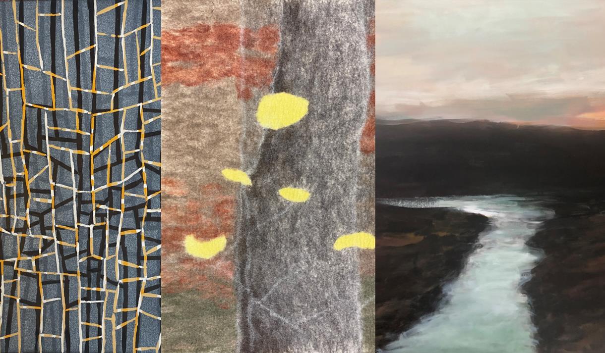 Opning av salsutstilling på kunstmusea på Rauland