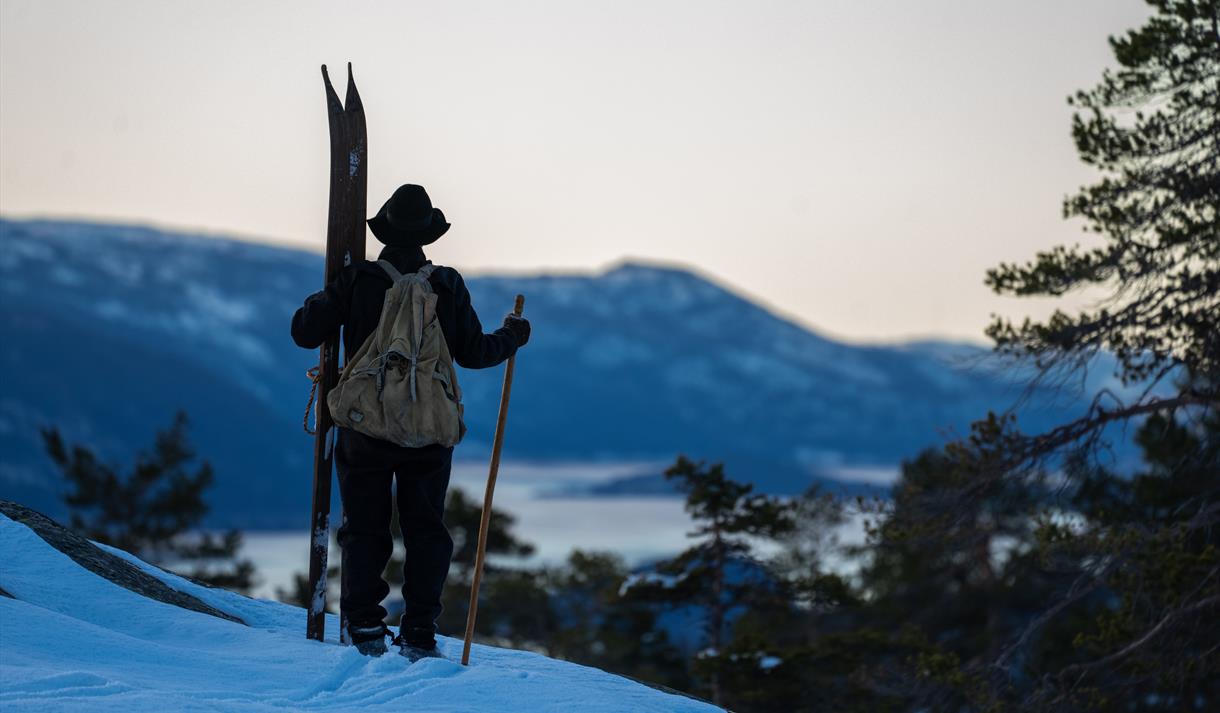 Sondre Norheim, treski, Norsk Skieventyr, Øverbø.