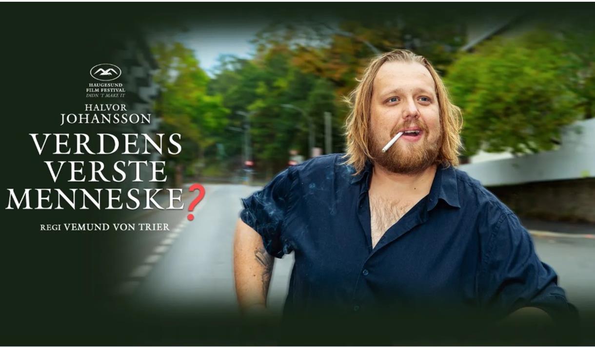 plakat til "Verdens verste menneske"