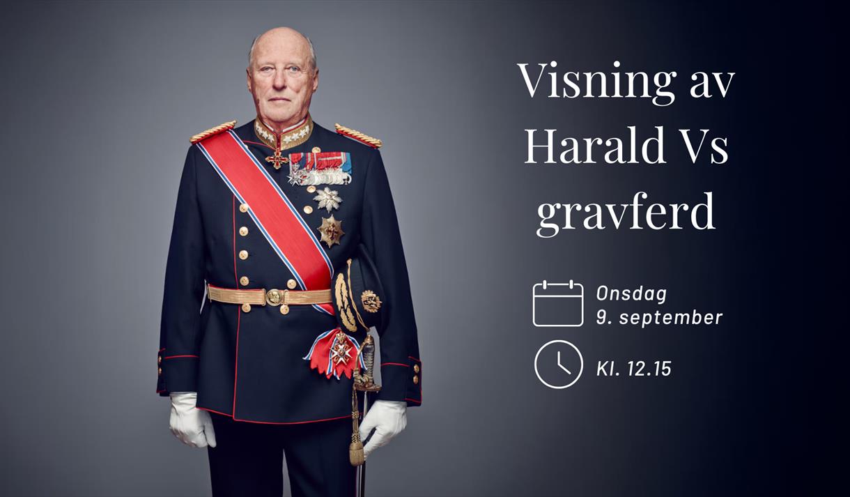 Visning av Harald Vs gravferd