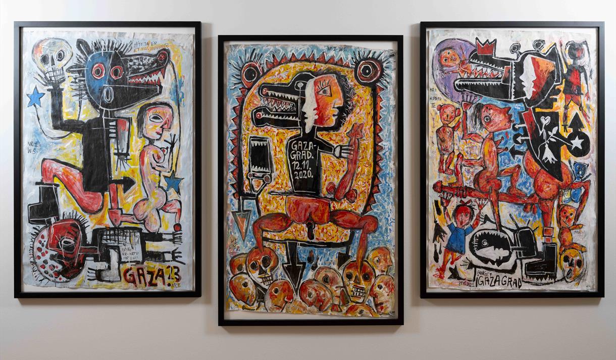 Willibald Storn, "Gaza alter I-III"