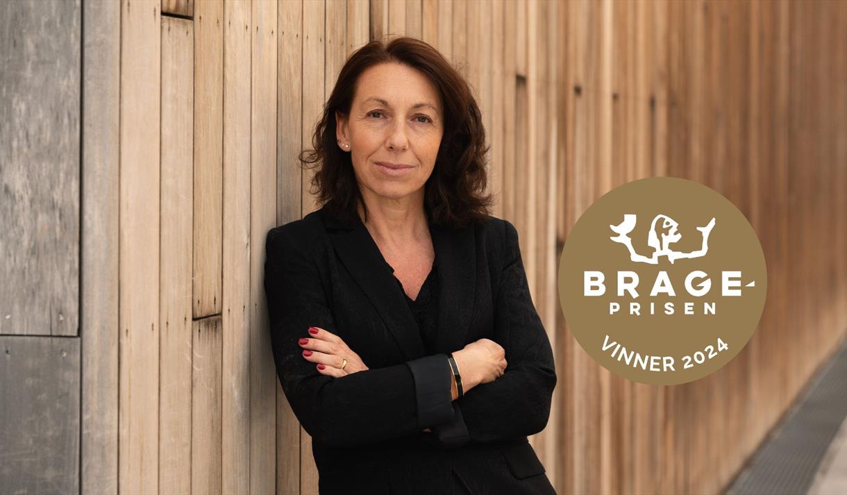 Forfatteer og journalist Kristina Quintano mottok Brageprisen for sakprosaboka «Flukt» i 2024.