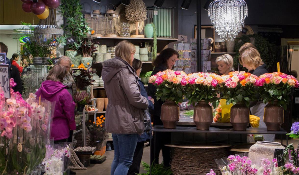 Blomsterbutikk på lietorvet Blomsterbutikk på lietorvet