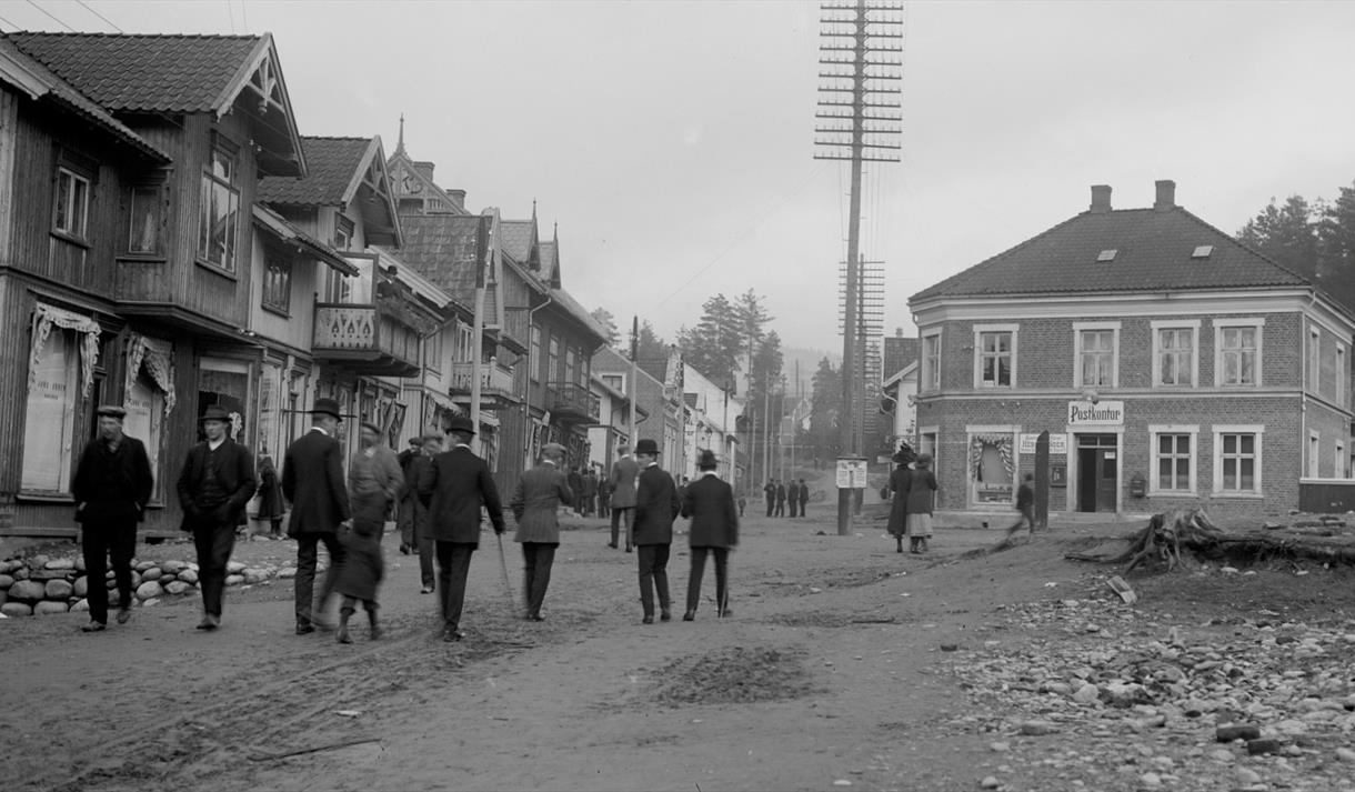 byvandring i fotografier