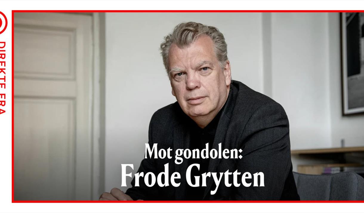 mann I sort jakke