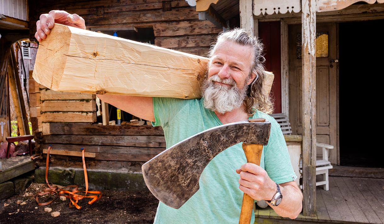 Einar Nilsson kjent fra TV serien "Nytt liv i gamle hus"