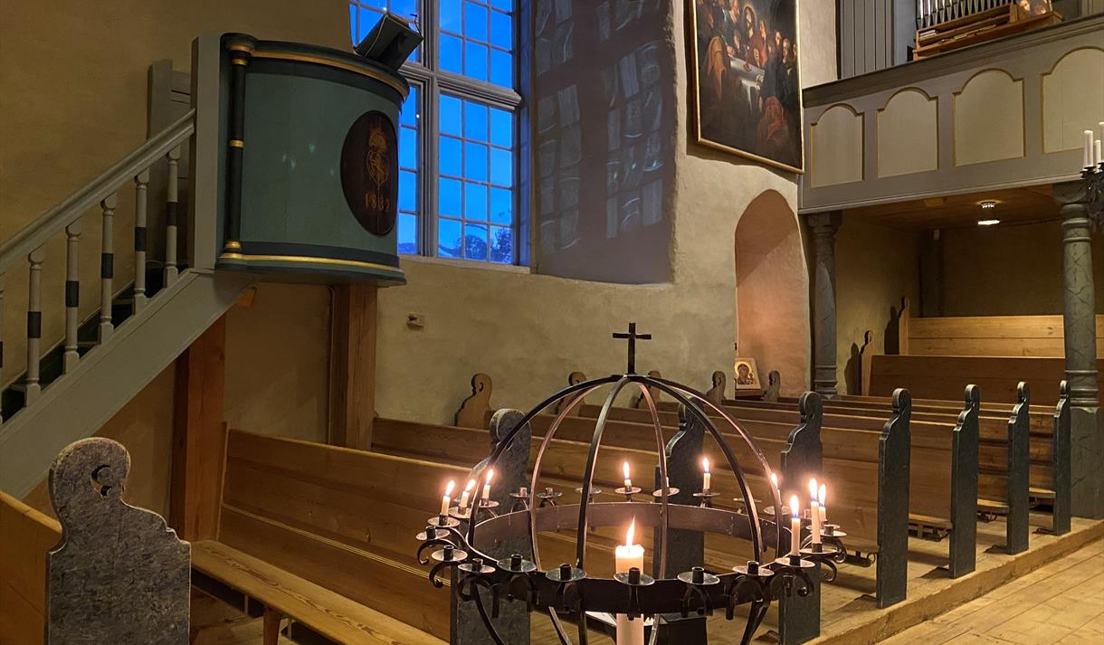 Lysgloben i Seljord kyrkje