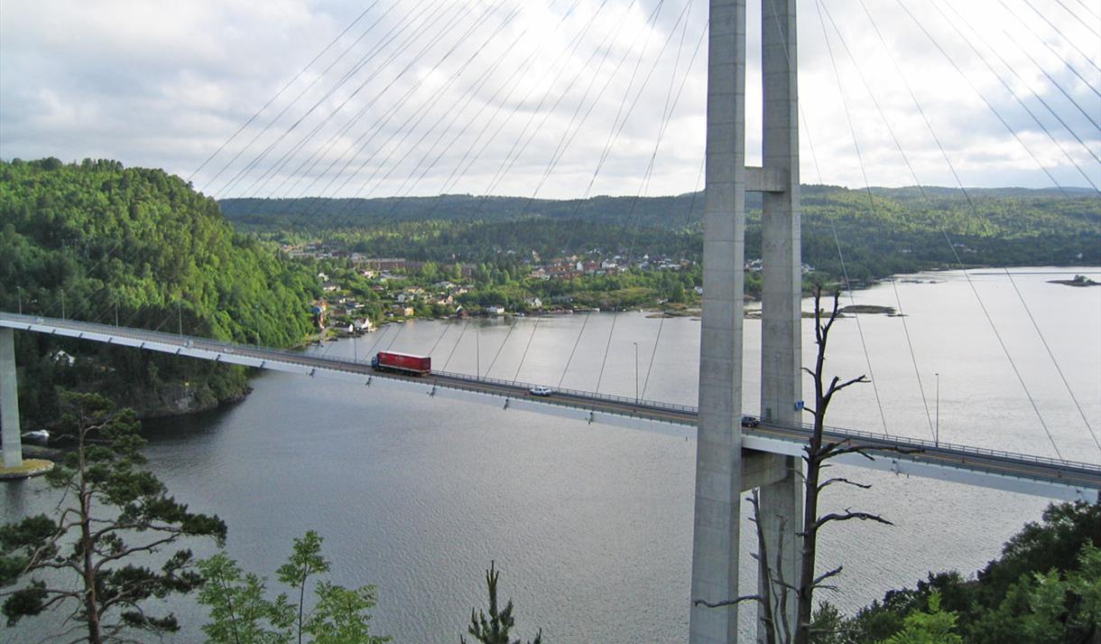 utsikt fra Frierstien