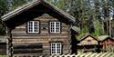 Old houses at the museum, Kviteseid Local History Museum.