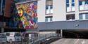 veggmaleri på Arkaden i Skien