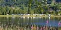 vakkert beliggende campingplass i Morgedal