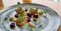 mat som serveres hos Restaurant Sjøloftet