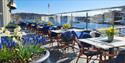 terrasse på Restaurant Sjøloftet