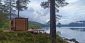 badstue ved Telemark Camping & Motell