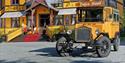 Hotelbussen foran Dalen Hotel