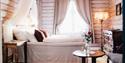 innredning av soverom hos Tuddal Høyfjellshotel