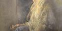 Dette maleriet heter "Løvetann" og er malt av Thorvald Lund-Hansen. Se utstilllngen i sommer på Berg-Kragerø Museum