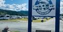 Skilt fra Notodden Bobil camp