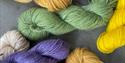 Garn i ulike farger