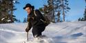 Køyring i laussnø, Sondre Norheim, treski, Norsk Skieventyr