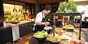 buffet hos Home Hotel Bryggeparken