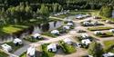 dronebilde av Beverøya Camping