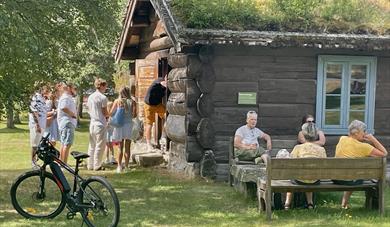 Folksom i Øyskogen, Fyresdal. Folksom i Øyskogen, Fyresdal.